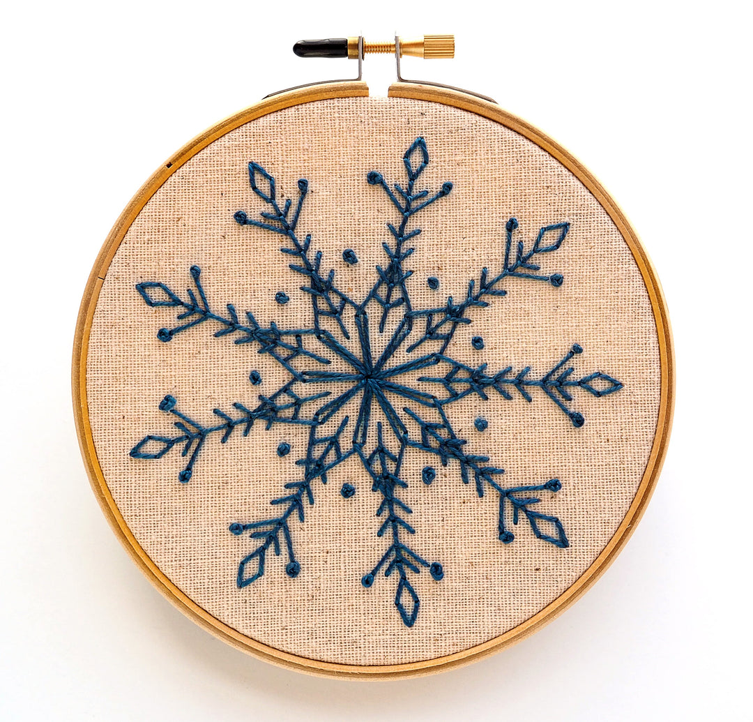 Heirloom Snowflake Hand Embroidery Project