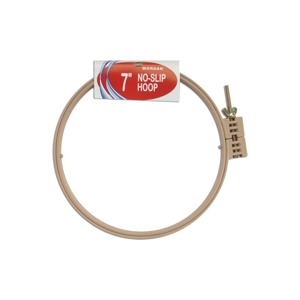 Morgan Plastic No-Slip Embroidery Hoop 7-inch